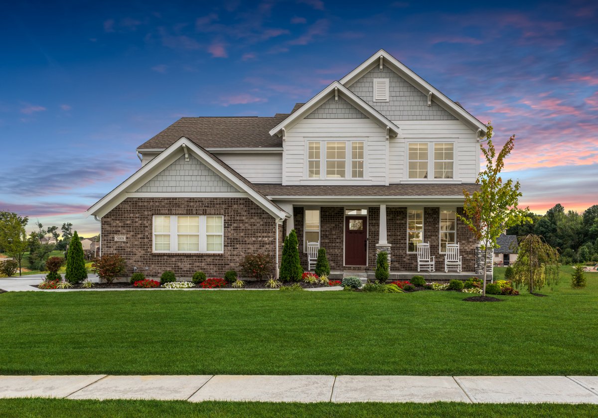 New Homes in Franklin Township, IN at Glen Ridge Estates Fischer